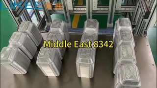 LK-T80 อลูมิเนียมฟอยล์ 8342 เครื่องทำภาชนะตะวันออกกลางขายร้อน