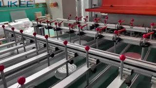 T130 อลูมิเนียมฟอยล์คอนเทนเนอร์ถาดกลม 5 ช่องสายการผลิต