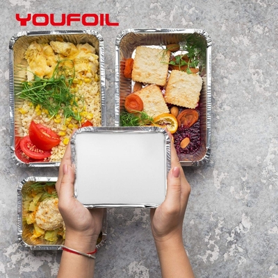 ซื้อ ขายร้อน ขนาดสี่เหลี่ยม ถังแผ่นอลูมิเนียม 1LB พร้อมฝา online manufacture