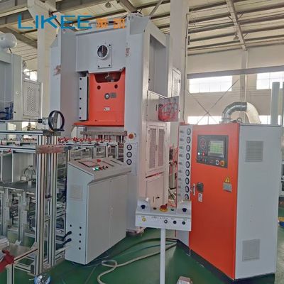 คุณภาพ  LK-T80 Aluminum Foil Making Pan Container Machine 12000PCS Per Hour Schneider Electrical โรงงาน