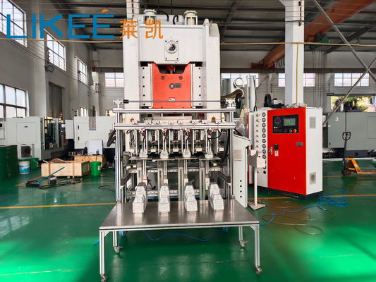 คุณภาพ  Operating Easily Higher Production Capacity Fully Automatic Aluminium Foil Container Making Machine โรงงาน