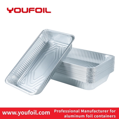 ซื้อ อาหารเกรด สี่เหลี่ยม อลูมิเนียมฟอยล์บรรจุ ขนาดเต็มกระทะบาร์บีคิว online manufacture