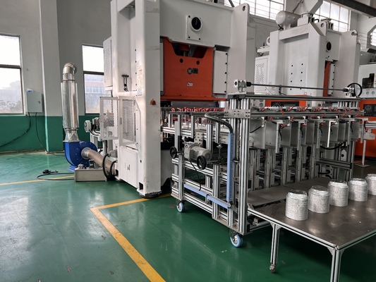 ซื้อ เครื่องทำภาชนะอลูมิเนียมฟอยล์ 4 ช่อง ISO online manufacture