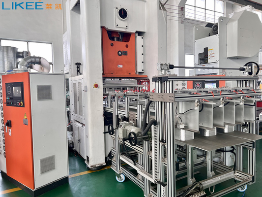 ซื้อ เครื่องทำภาชนะฟอยล์เงินแบบกลไก 4 ช่อง 80 ตัน online manufacture