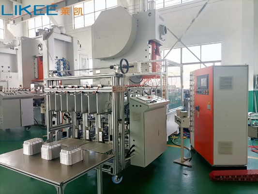 ซื้อ เครื่องทำภาชนะอลูมิเนียมฟอยล์ ISO อัตโนมัติ ผู้ควบคุมหนึ่งคน online manufacture