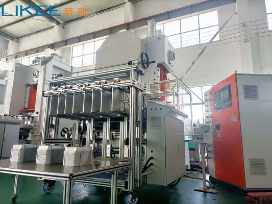 ซื้อ LK-T63 Aluminum Foil Container Making Machine Easy-Operate User-Friendly Interface online manufacture