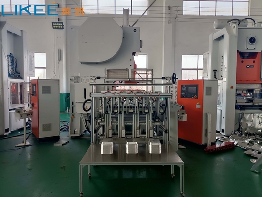 ซื้อ เครื่องทำหม้อฟอยล์อลูมิเนียมอัตโนมัติแบบ C Frame ประสิทธิภาพสูง online manufacture