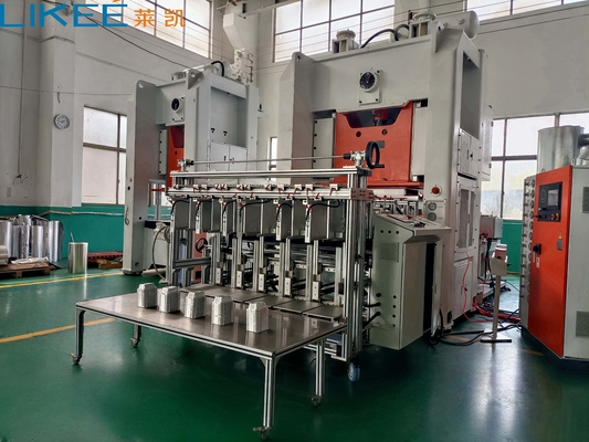 ซื้อ 5-6 ขุม 12000pcs / ชั่วโมง เครื่องทํากระดาษอลูมิเนียมแบบกําหนดเอง online manufacture