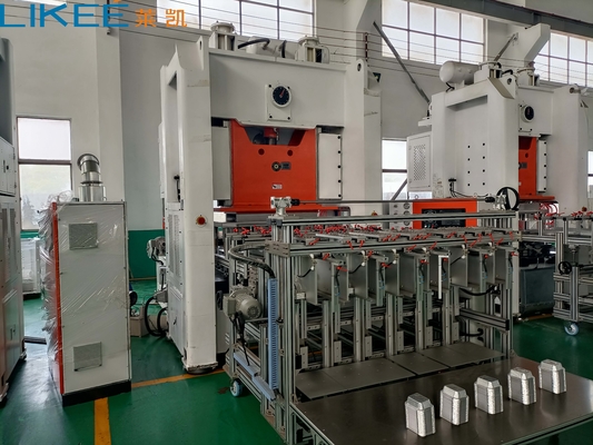ซื้อ 1-5 ขุมความจุ เครื่องทําถังแผ่นอลูมิเนียมไฟฟ้า 380V 50HZ 3 ขั้นตอน online manufacture