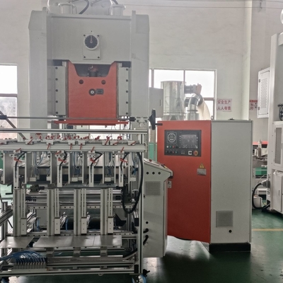 ซื้อ เครื่องทำภาชนะฟอยล์อลูมิเนียม SIEMENS Motor อัตโนมัติเต็มรูปแบบ พร้อมความจุ 12000/ชม. online manufacture