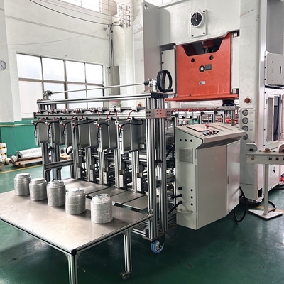ซื้อ 12000 ชิ้น / ชั่วโมง Output อลูมิเนียม Foil Sheet Pop Out Machine กับระบบควบคุม PLC และการผลิต online manufacture