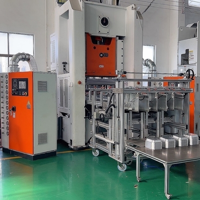 ซื้อ ขับโดย SIEMENS มอเตอร์ เครื่องทําแผ่นแผ่นอลูมิเนียมที่มีความดัน 80 ตัน online manufacture