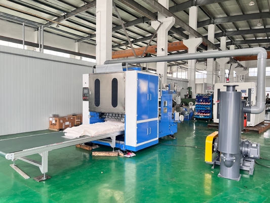 ซื้อ เครื่องพับแผ่นฟิล์มพลาสติก HDPE แบบป๊อปเอาต์อัตโนมัติ พร้อมผงทัลคัม online manufacture