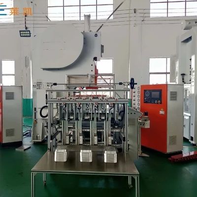 ซื้อ LK-T63 Aluminum Foil Container Making Machine with Servo-Driven Precision Control, Fully Automatic and 19KW Motor Power online manufacture