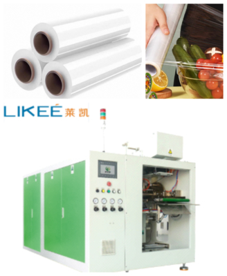 ซื้อ LK-CF02 เครื่องลวดลวดคลิงฟิล์ม อุปกรณ์พร้อมกับการควบคุม servo มอเตอร์ online manufacture