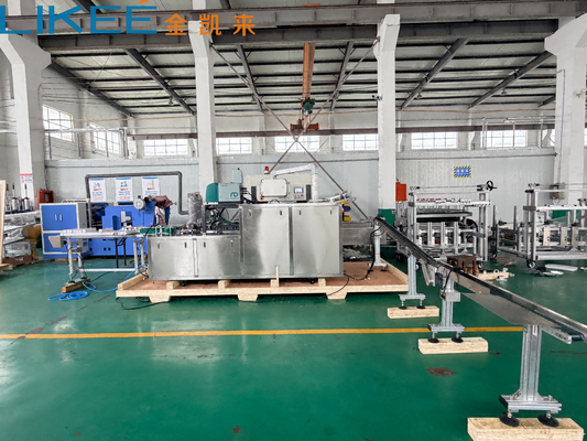 คุณภาพ  Automatic Cartoning Machine for Aluminum Foil Small Roll Packing with PLC Touch Screen and 30-60 Boxes per Minute โรงงาน