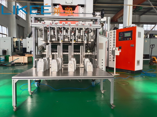 T80 เครื่องกดกระทะแผ่นอลูมิเนียม 12000PCS ต่อชั่วโมง Siemens ปกครองมอเตอร์ 4 ห้อง