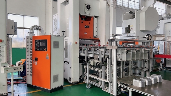 ชนิดคงที่ 27KW อัลลูมิเนียมอาหารถังทําเครื่องจักร 260mm กระชับ
