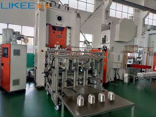 ออกแบบตามสั่ง 80 ตัน มิตซูบิชิ PLC อลูมิเนียมโฟลีย์เทรย์ทําเครื่อง