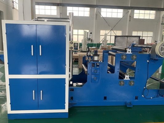 เครื่องตัดม้วนฟอยล์ 0.5-0.8Mpa แรงดันลม 400-500 ชิ้น/แถว ความเร็วในการทำงาน