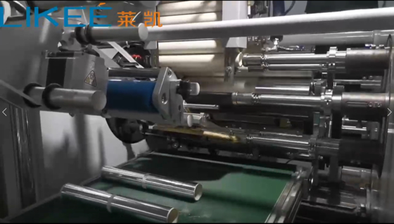 LKWD-450 บ้านอัลลูมิเนียมฟอยล์ Rewinding เครื่องอัตโนมัติกับเซ็นเซอร์ชไนเดอร์