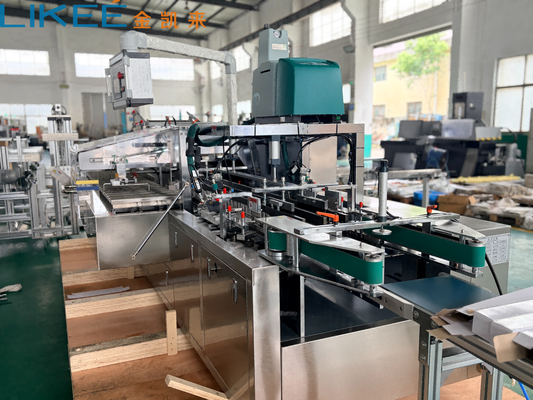 Automatic Cartoning Machine Adjustable Cartoning Line for Wet Wipes, Plastic Wrap & Paper Products, 380V 3-Phase