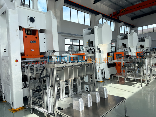 Aluminium Foil Plate Making Machine 80ton 26KW  with Quick Mold Change & Automatic Fault Alarm System